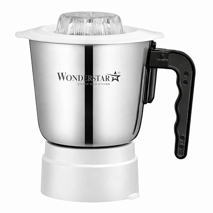 WONDER STAR JUICER MIXER GRINDER JMG JAR COMPATIBLE FOR SUJATHA JUICER MIXER GRINDER (800ML) | WHITE BASE ||SECURE HANDLE||BRAND