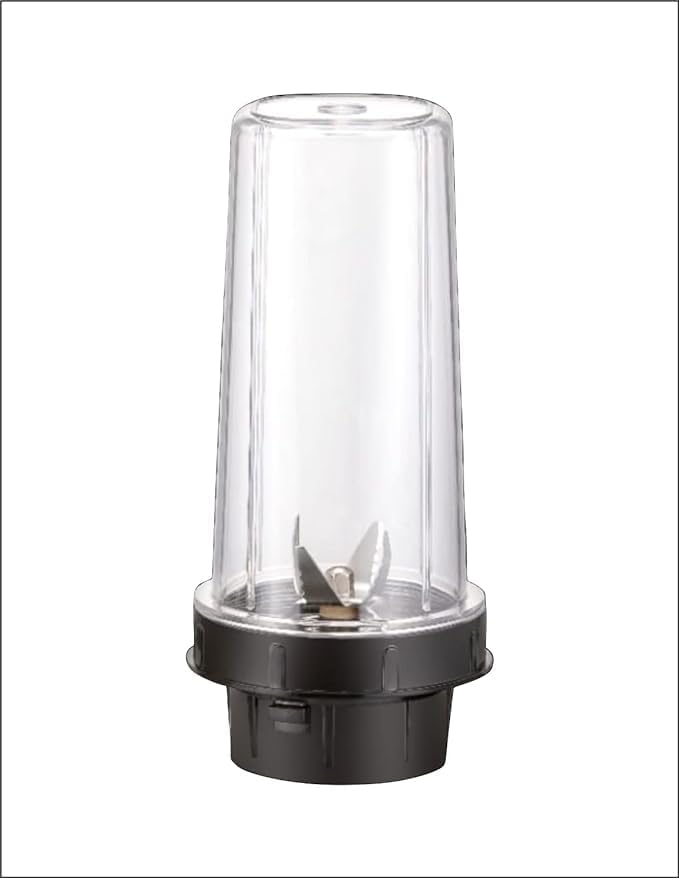 wonder star chutney jar 600||transparent polycarbonate body||compatible for preethi, bajaj, longway, orient, lifelong, many more ||4 teeth coupler & 2 side locks||500watts (nutri 600)