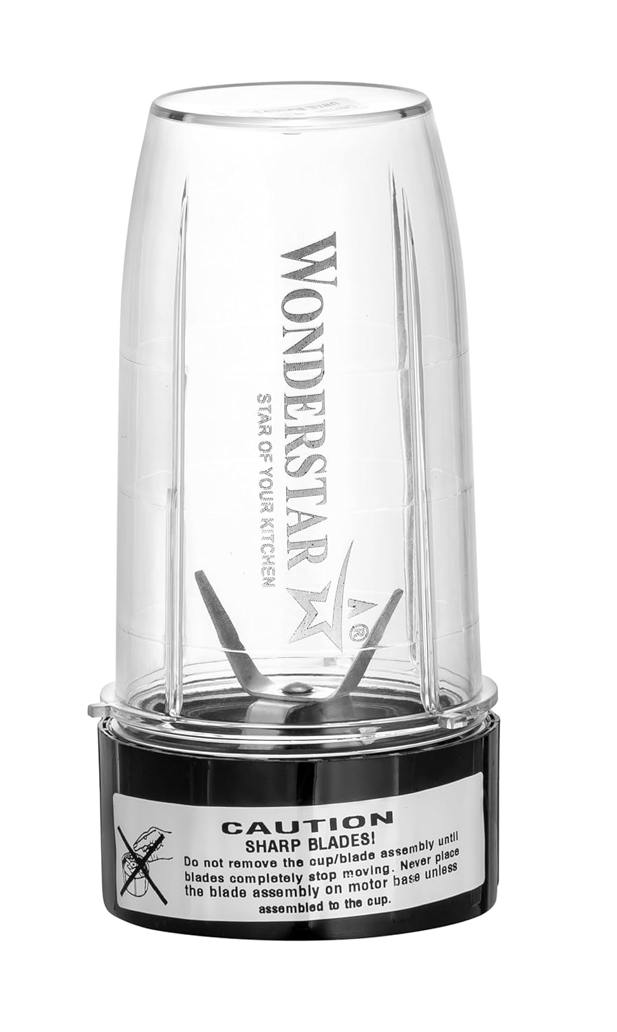 Wonder star compatible jar for Nutri-pro mixer jar 500ml capacity || 6 teeth coupler || match and buy ||500ml capacity