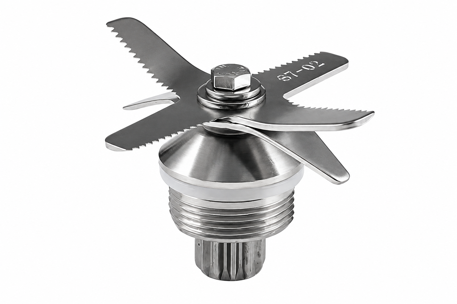 WONDER STAR JTC Blade Set Assembly, Stainless Steel SS,304 material ||bearing bush || replacement blade set|| for 2ltr jar "JTC" commercial mixer jar only