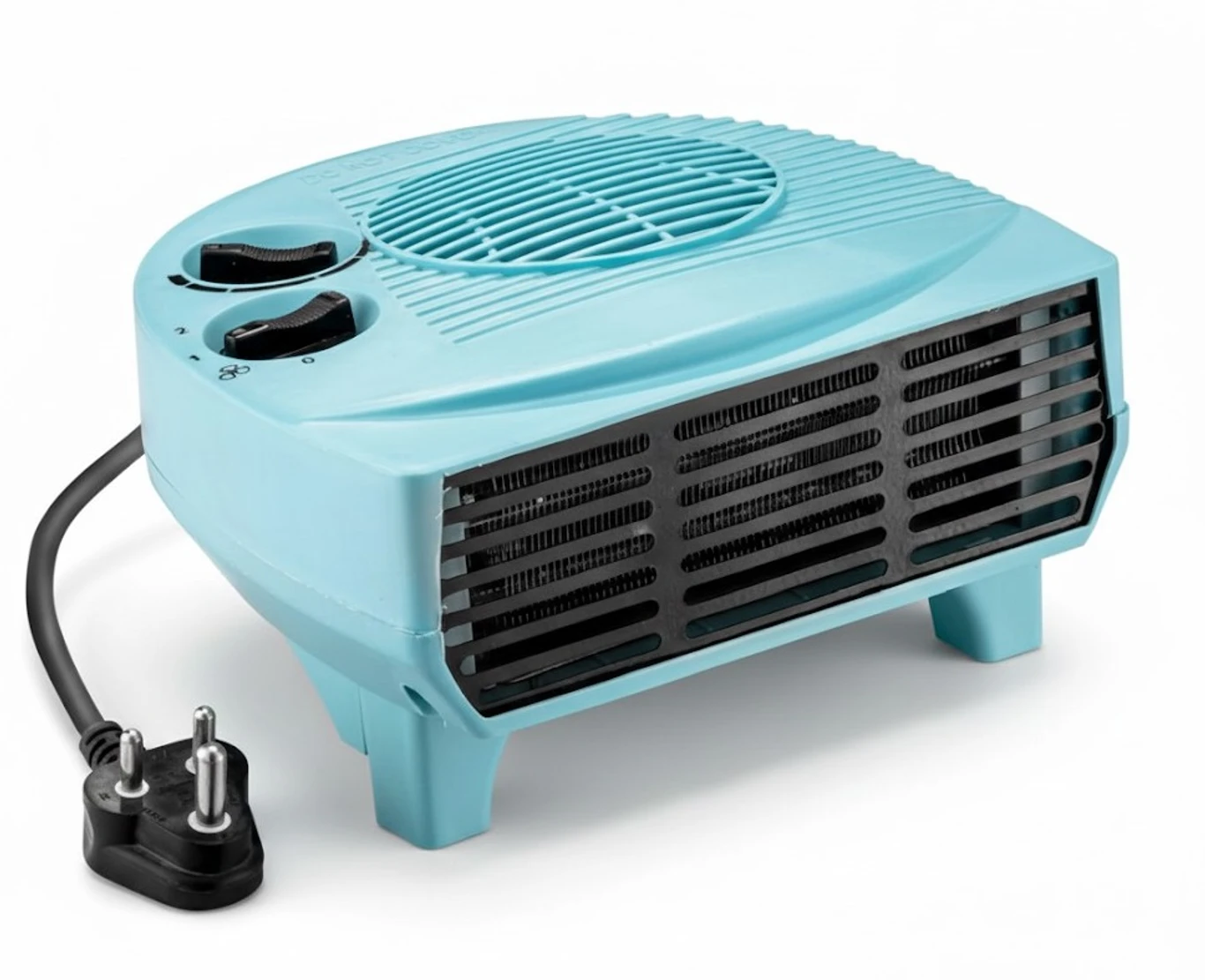 WONDER STAR 2000W Room Heater with Dual Heat Settings, Copper Motor, 2-in-1 Fan Mode & Safety Grill – Blue